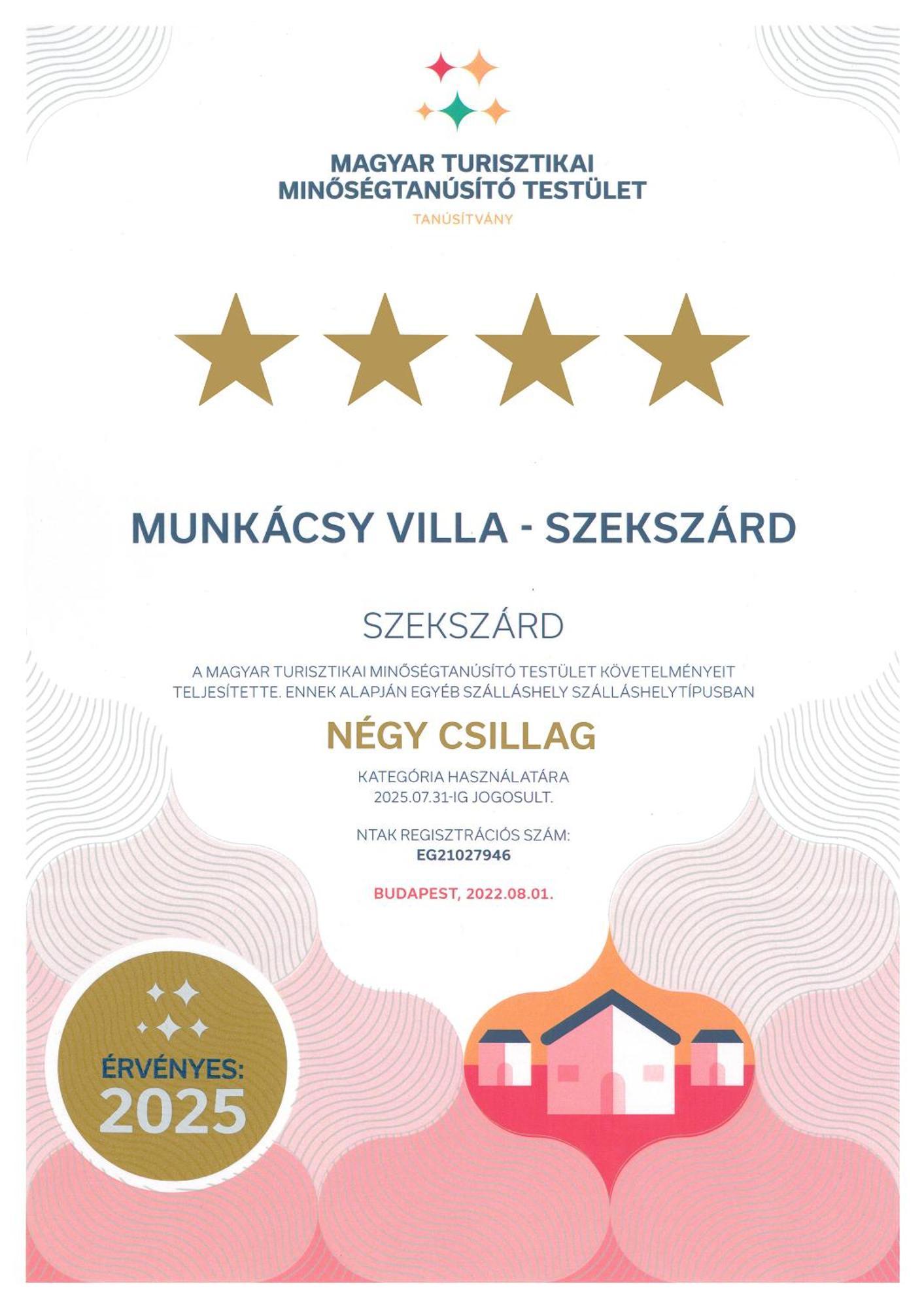 Munkacsy Villa - Szekszárd מראה חיצוני תמונה